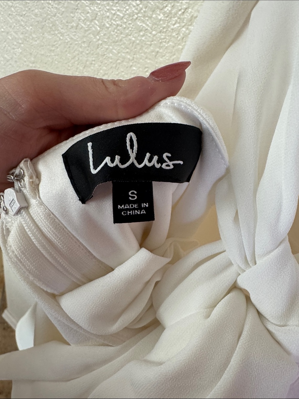 Lulu's White Sleeveless Mini Bodycon Dress - Picture 5 of 5